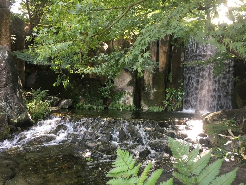 徳川園の大曾根の滝